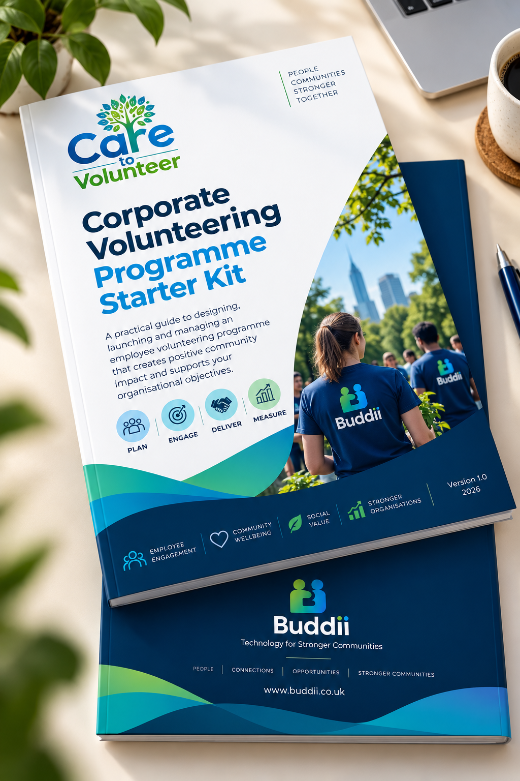 Cover of the Corporate Volunteering Programme Starter Kit