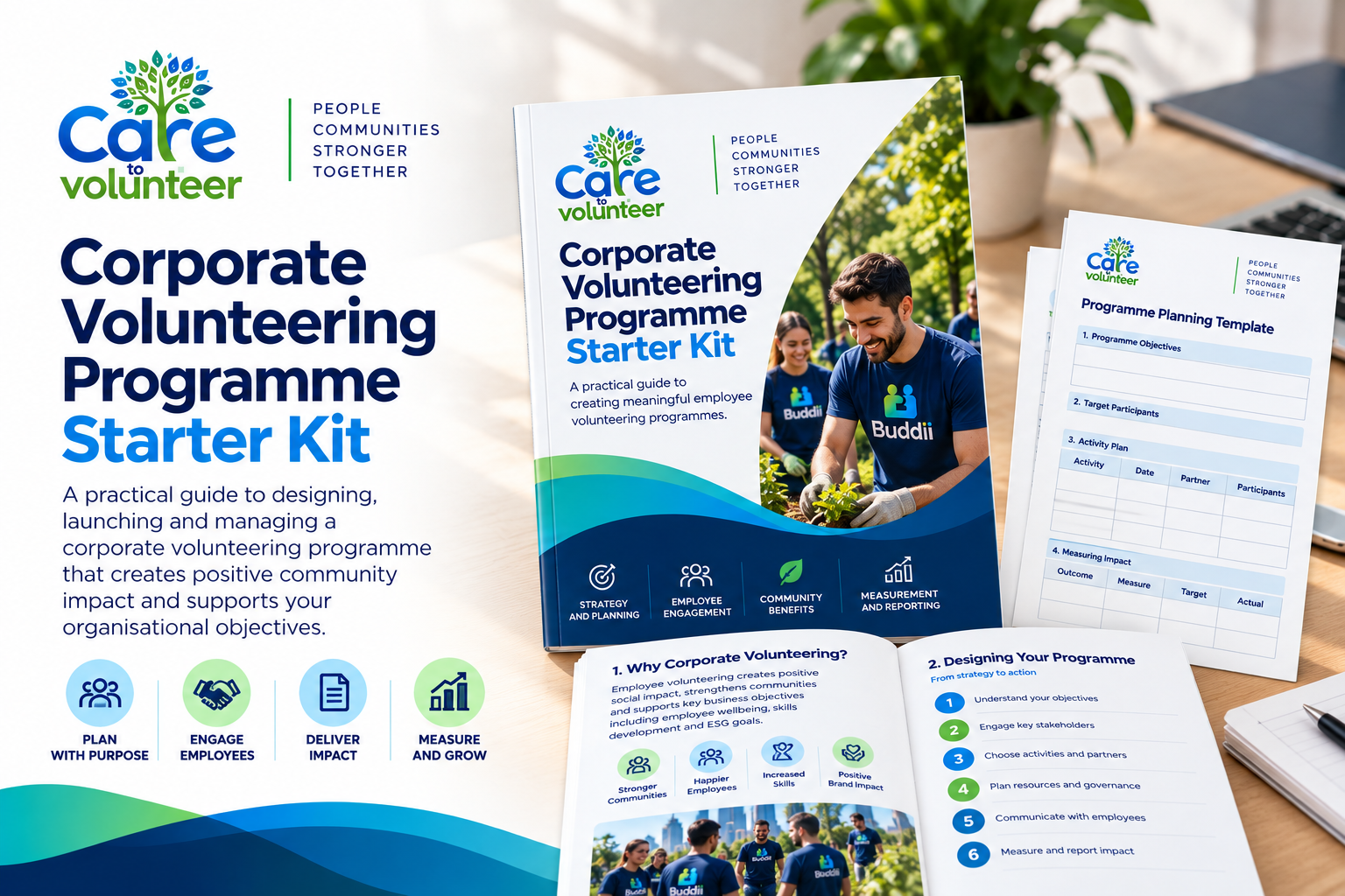 Cover of the Corporate Volunteering Programme Starter Kit